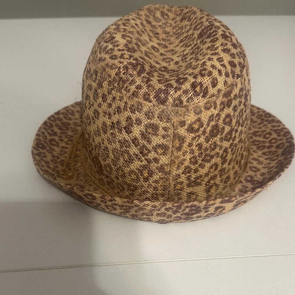 Leopard Print Fedora - Picture 4 of 6